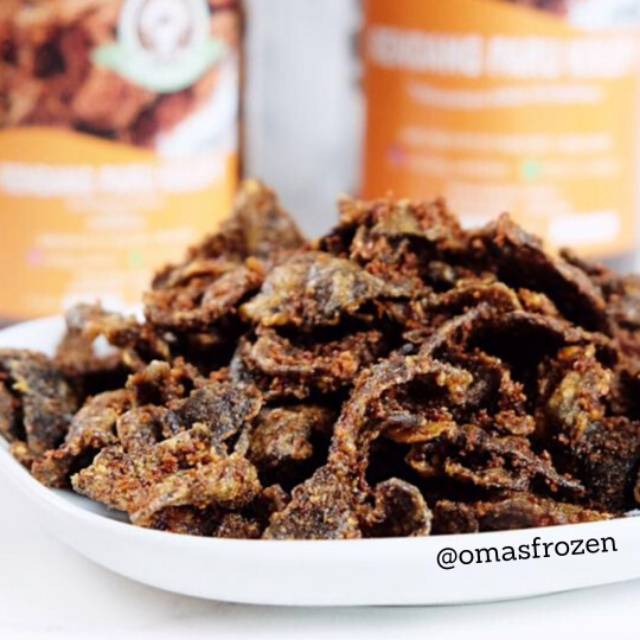 

Rendang Paru Krispy