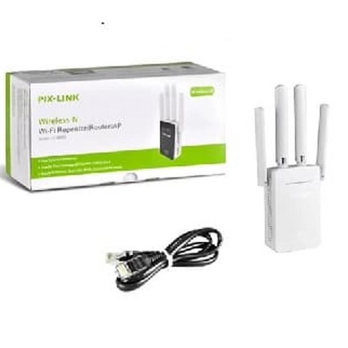 WIFI RANGE EXTENDER 4 ANTENNA PIX-LINK LV-WR09 FG945646E