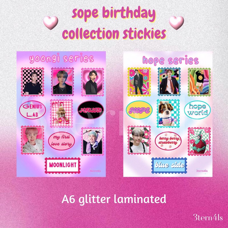 

sope birthday stickers