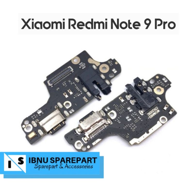 FLEXIBEL BOARD XIAOMI REDMI NOTE 9 PRO KONEKTOR CAS CHARGER HF MIC