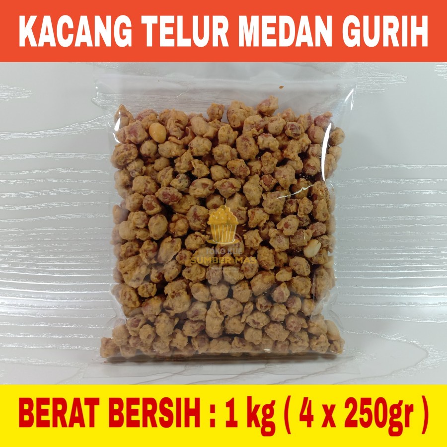 

KACANG / KACANG ATOM / KACANG OVEN / KILOAN 1KG - Medan Gurih