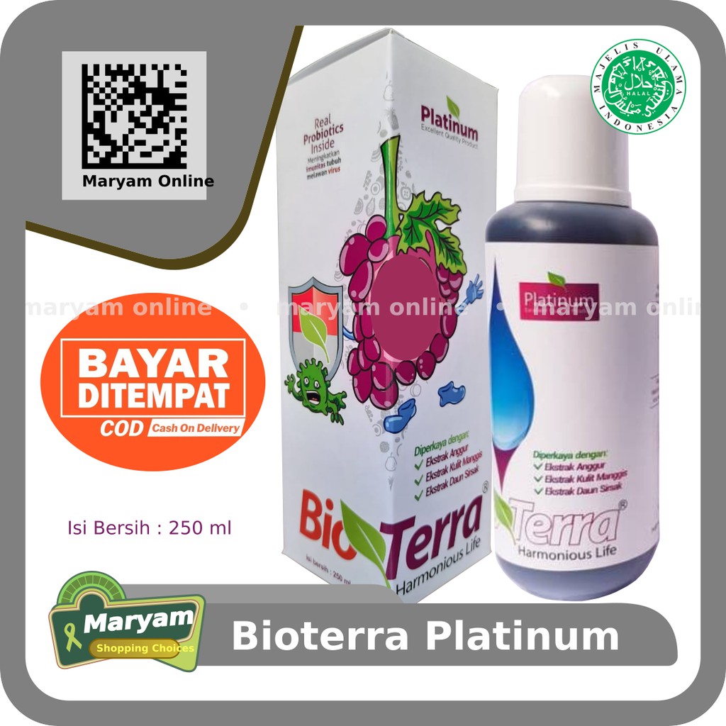 Bioterra Platinum / Bio Terra Platinum / Biotera Platinum / Bio Tera Platinum Asli Original