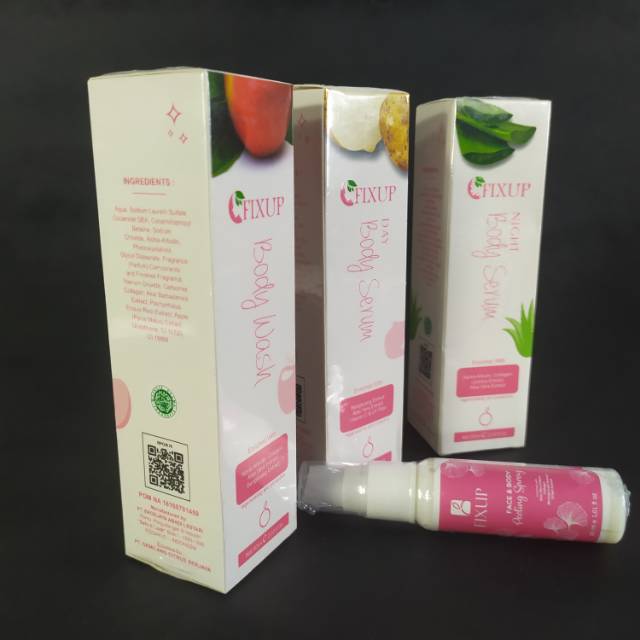FIXUP BODY SERUM BODY LOTION PEMUTIH KULIT