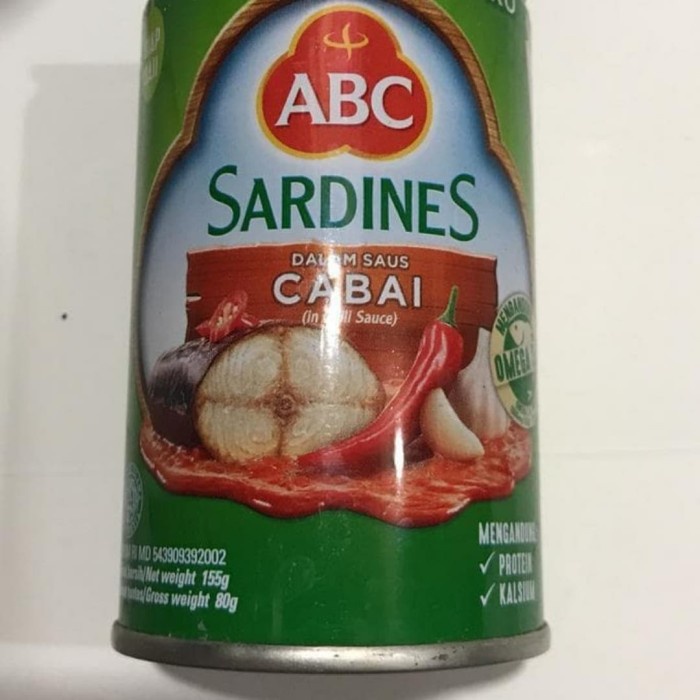 

Gg01Hh Abc Sarden Chilli 425 Gr - Tomat Ds01Gkk