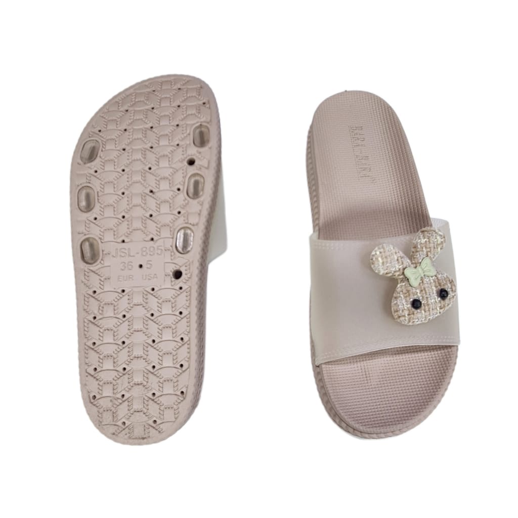 BARA BARA ORIGINAL jelly sandal karet empuk murah wanita selop import barabara cewek JSL895V-82TF