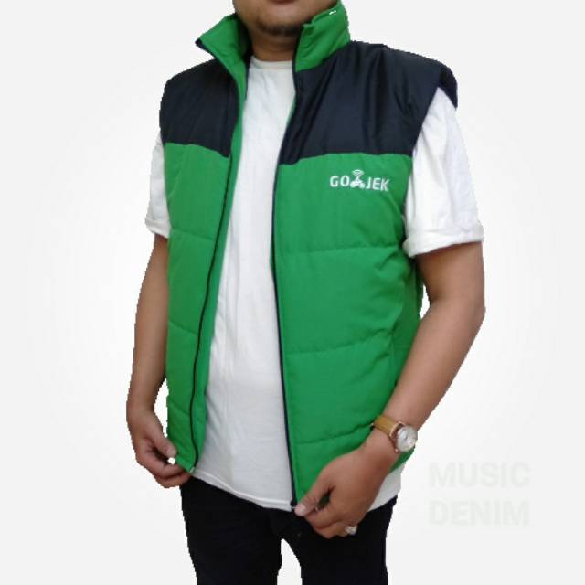 Jaket rompi ojek online