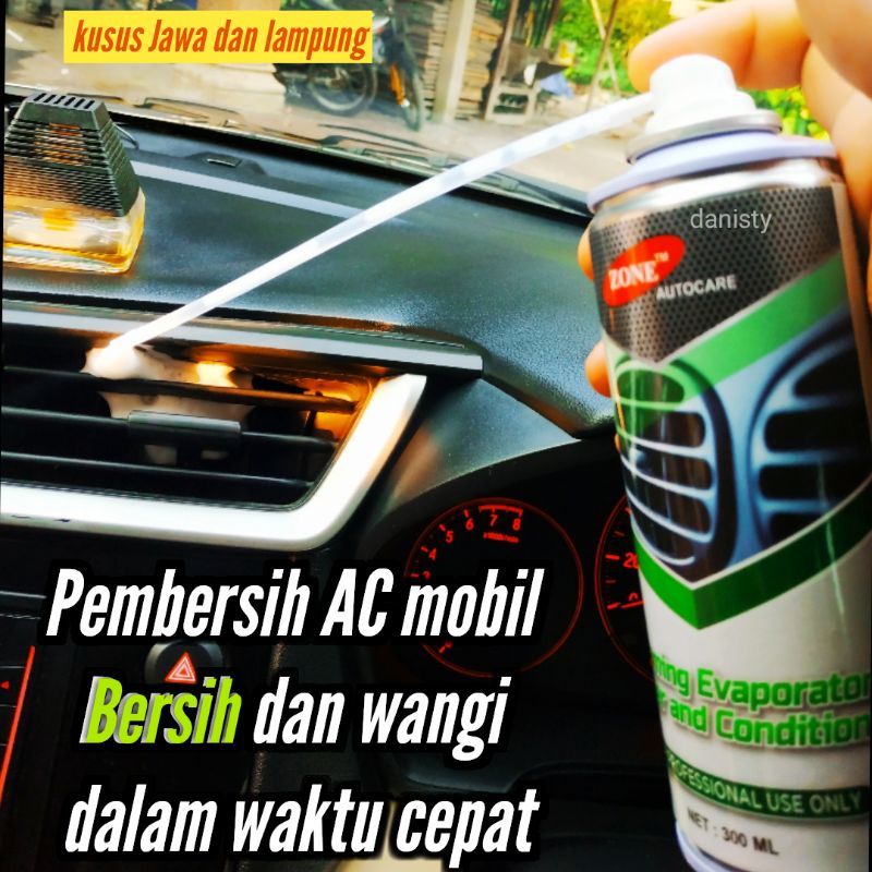 Pembersih evaporator pembersih AC mobil penyegar udara