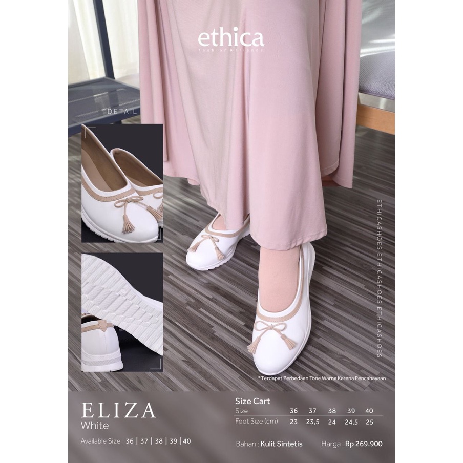 [READY STOK] ETHICA ORIGINAL ELIZA SHOES BROWN WHITE BLACK SEPATU DEWASA SEPATU ETHICA 2022