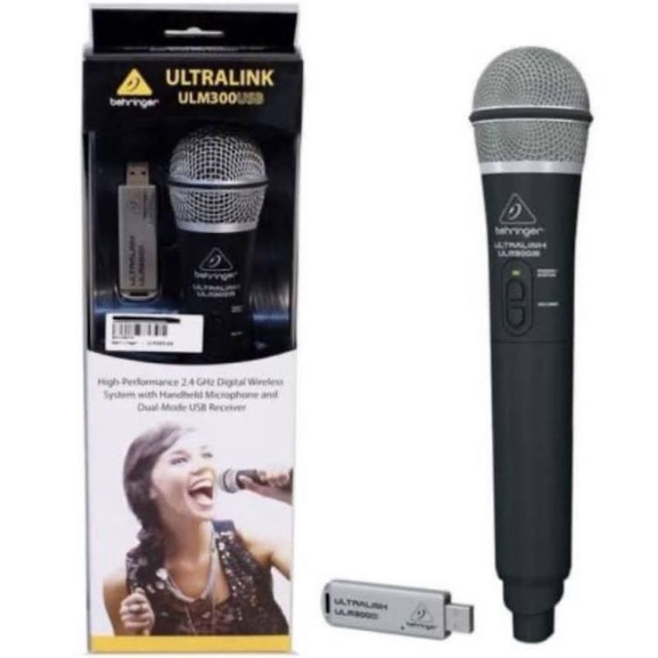 MIC WIRELESS BEHRINGER ULM300USB SINGLE MIC ULM 300 USB