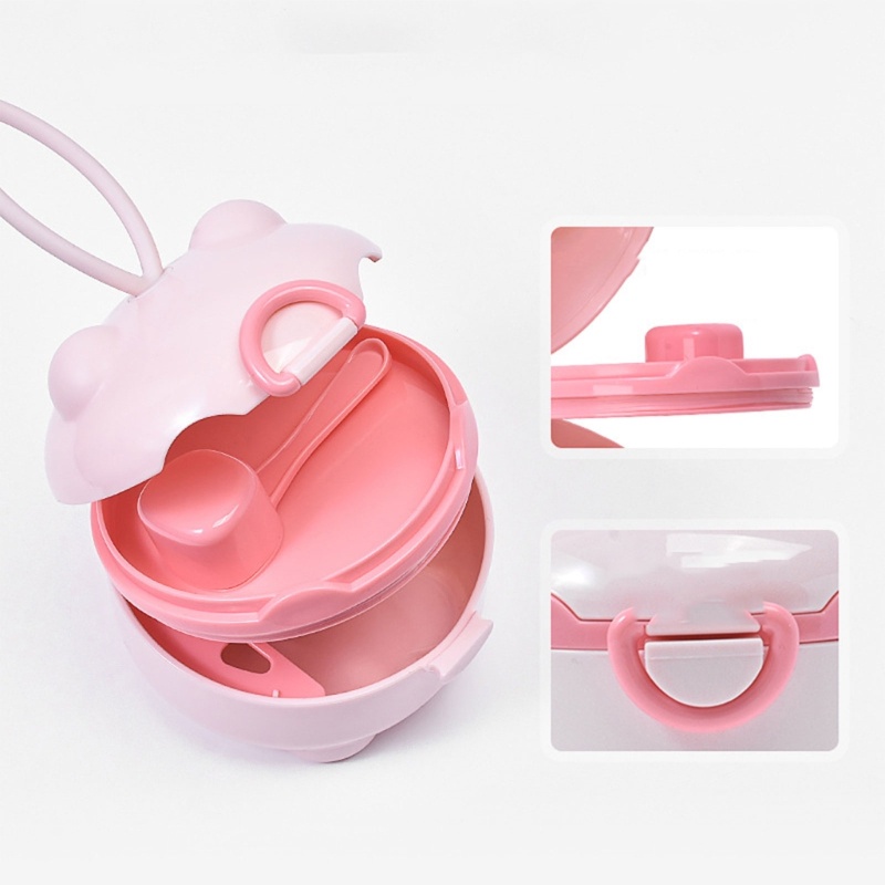 Mary Baby Milkpowder Storage Box Dispenser Formula Portable Untuk Case Tempat Kaleng Kering