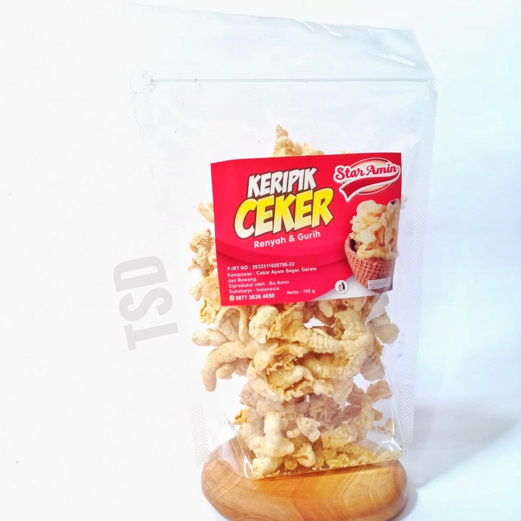 

KERIPIK CEKER AYAM BU AMIN DIET KETO RENYAH GURIH OLEH OLEH SOLO
