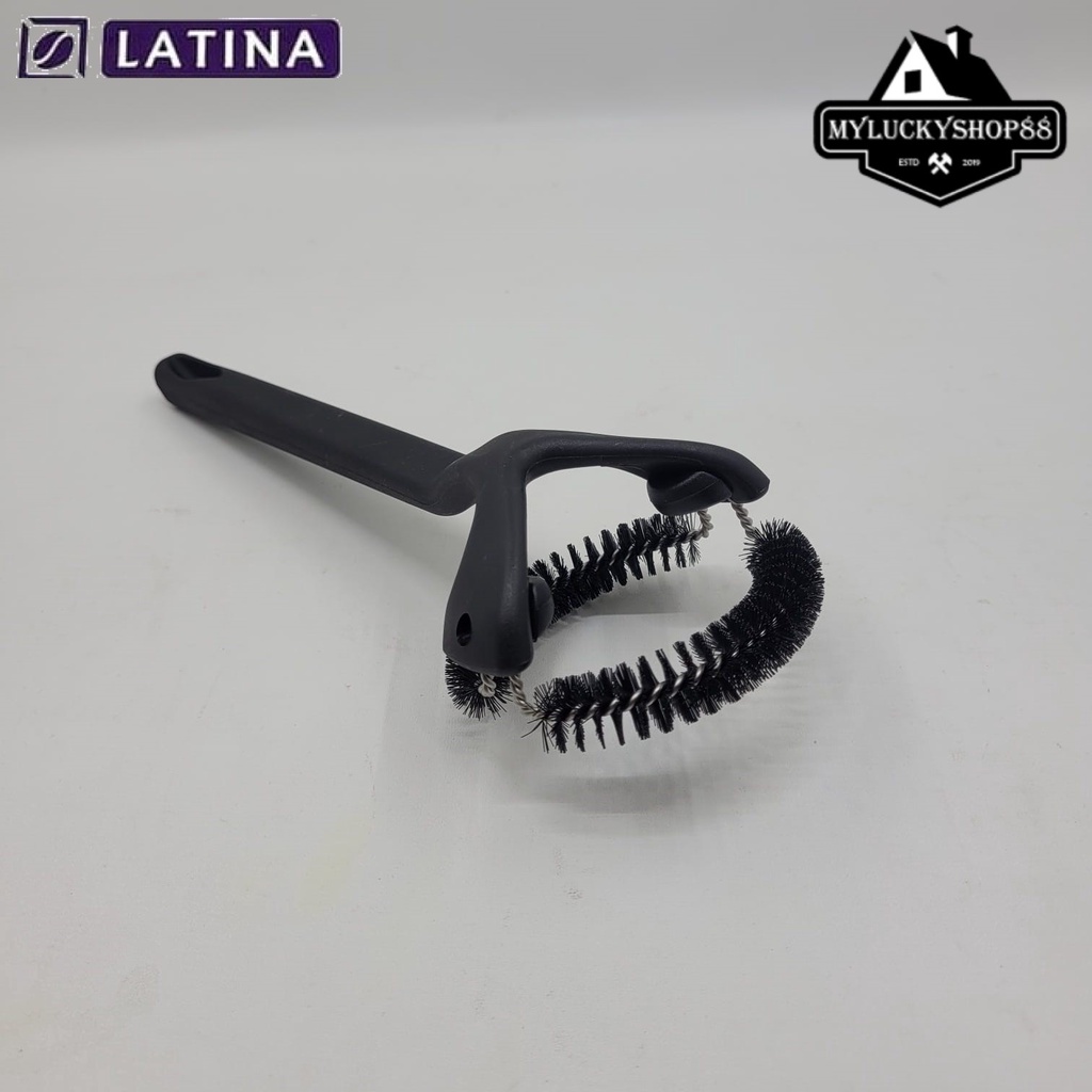 Latina Sapu Sapu Group Head Brush Espresso Sikat Kopi Circular 51 58 mm