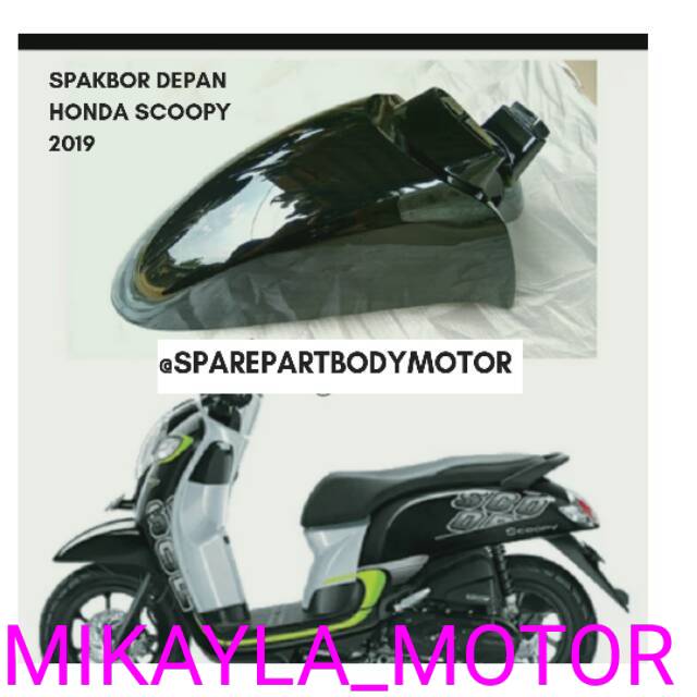 SPAKBOR DEPAN HONDA SCOOPY 2019