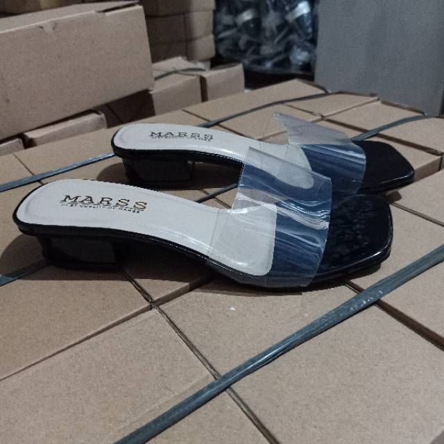 NA 03 heels mika transfaran hak tahu 3cm