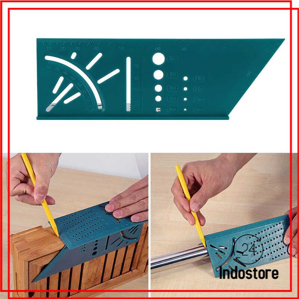 

Houkiper Penggaris Mark Line Gauge T-Type Ruler 90 Degree - HK3D