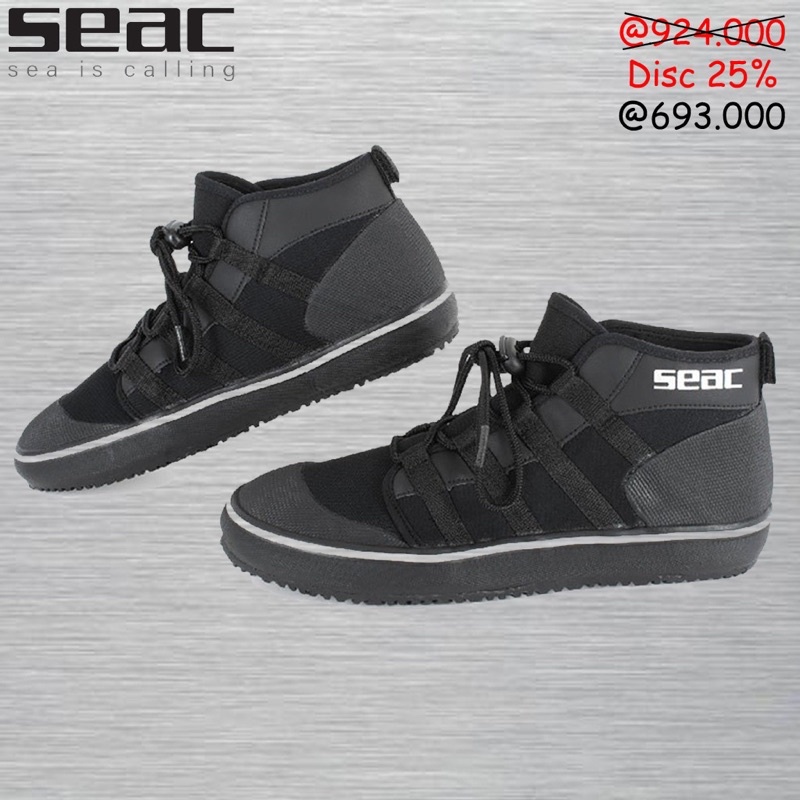 SEAC Booties Calzari Rock HD 3mm - Scuba Diving Alat Diving