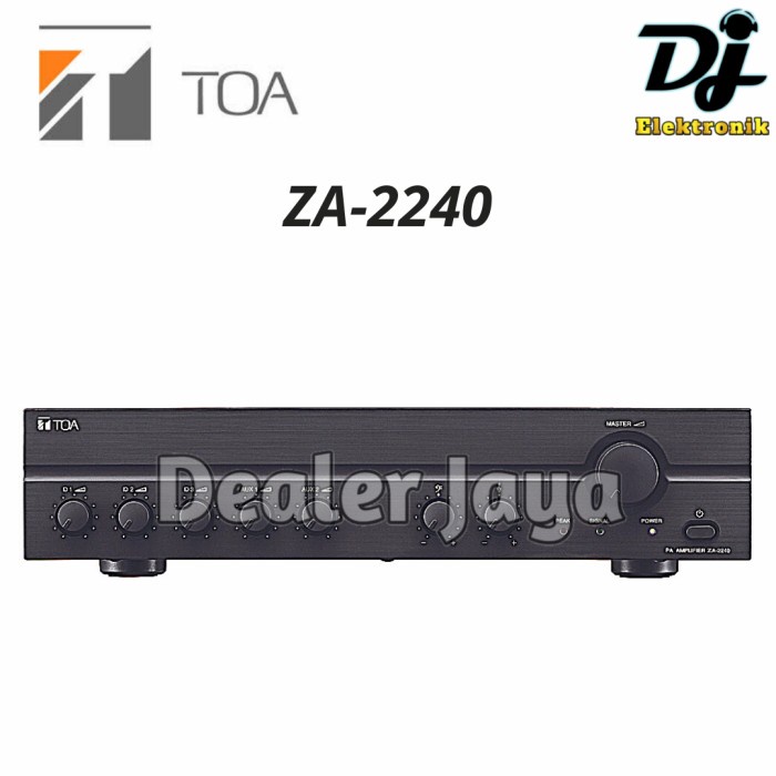 Ampli TOA ZA-2240 / ZA 2240 / ZA2240 - 240W