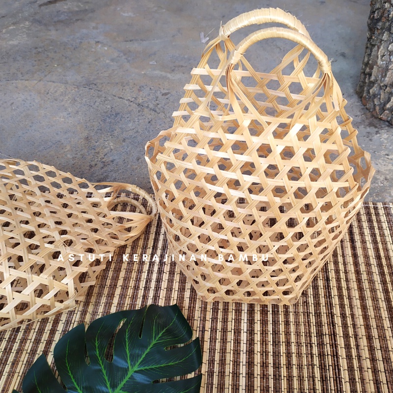 Tas Keranjang Bambu Tas Yukensi Tas Bambu Unik Tas Anyaman Bambu Lucu Tas Anyaman Bambu Tradisional
