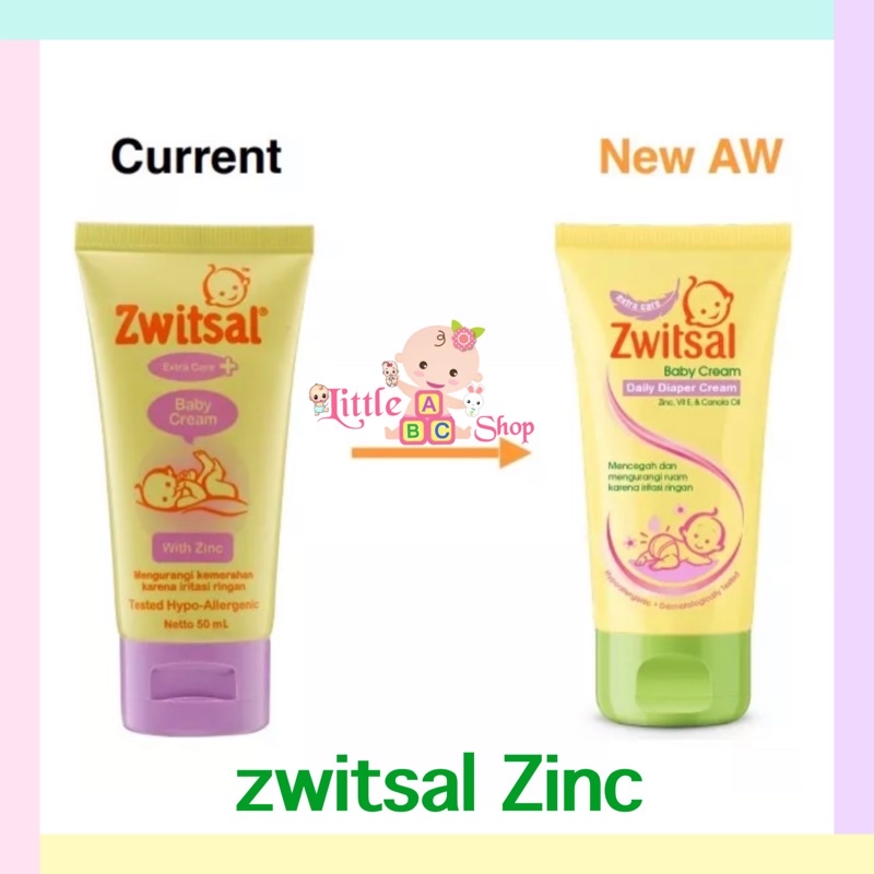 Zwitsal Extra Care Baby Cream with Zinc / Zwitsal Zinc Cream