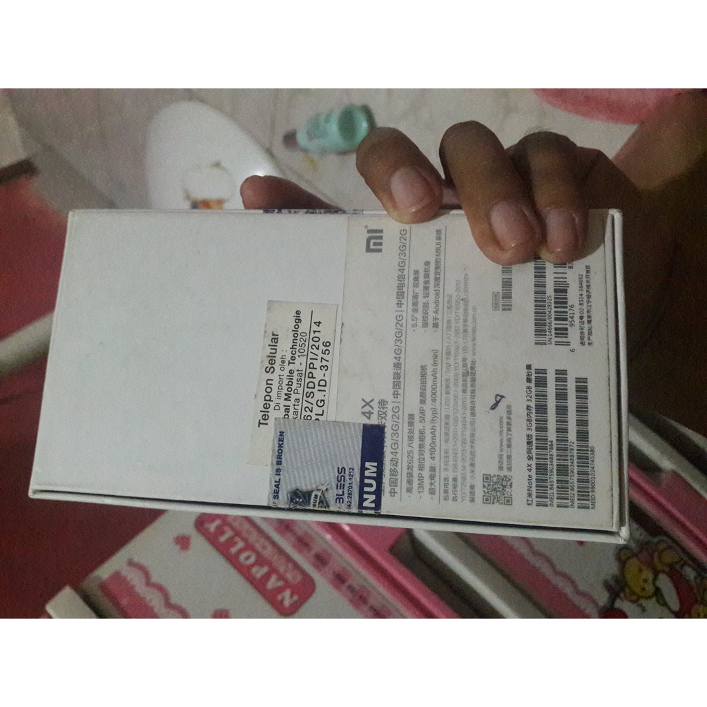 hp xiaomi mati total ram 4GB