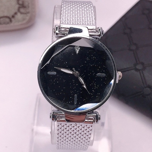 JAM TANGAN WANITA KOREA DARI ANYAMAN SABUK JALA SEDERHANA RETRO WARNA WATCH JAM TANGAN MURAH W74