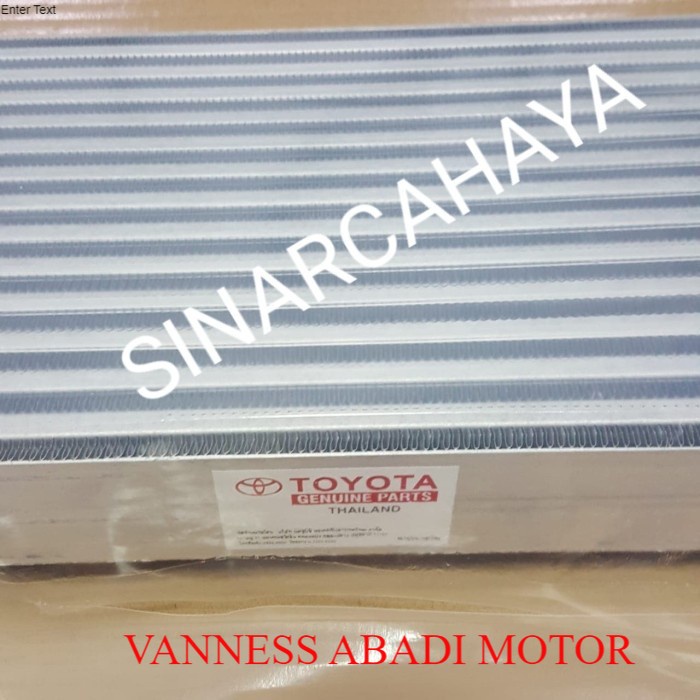INTERCOOLER TOYOTA INNOVA REBORN DAN HILUX REVO