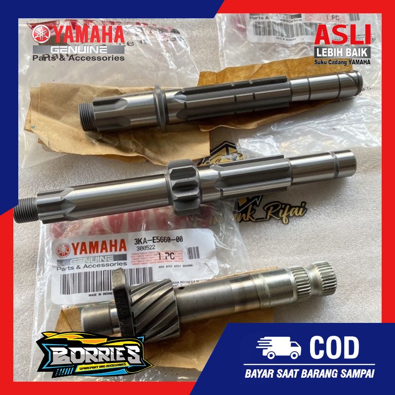 AS AXLE GEAR GIRBOX RX KING ORIGINAL YAMAHA SET DALAMAN MESIN RX KING