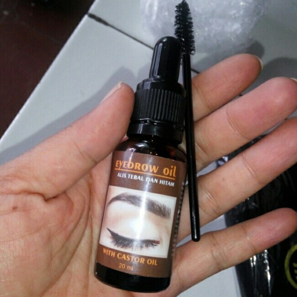 [ Premium ] EYEBROW OIL DIJAMIN 100% Original Penumbuh alis, bulu mata Castor Oil