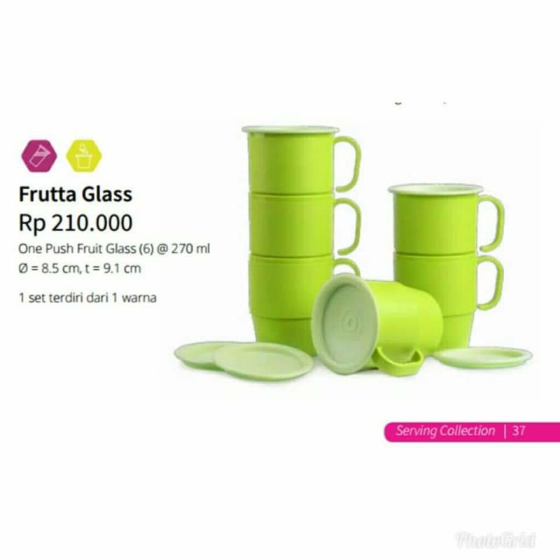 set gelas Frutta moorlife