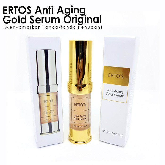 ERTOS Anti Aging Gold Serum Original BPOM 100% / ERTO'S   by AILIN