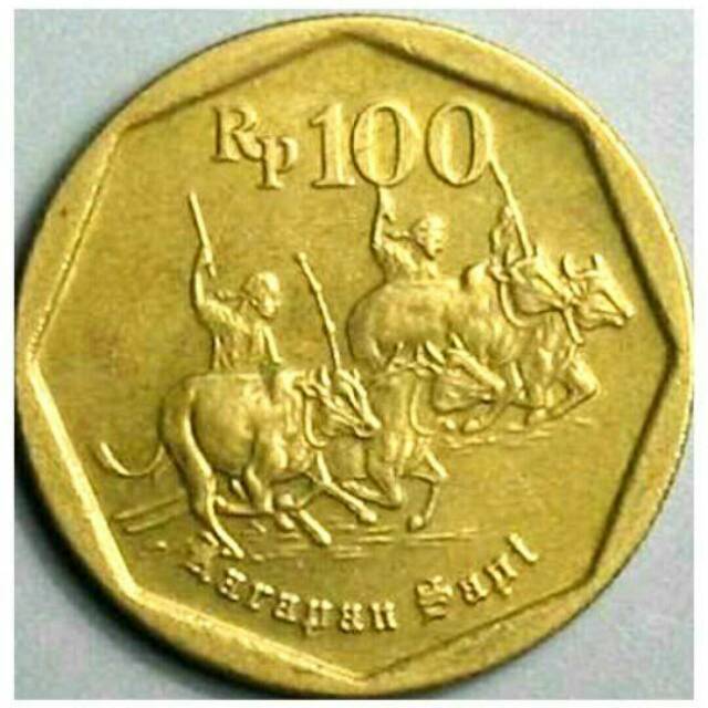 Uang kuno 100 rupiah tahun 1996