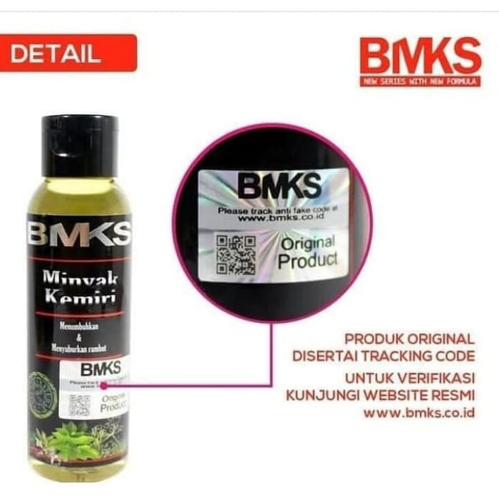 BMKS MINYAK KEMIRI BPOM MENUMBUHKAN &amp; MENYUBURKAN RAMBUT ORIGINAL