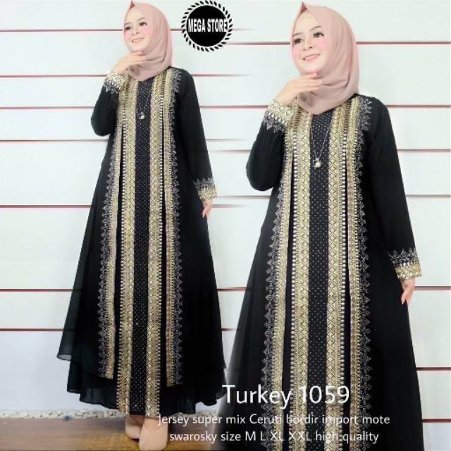 GAMIS ABAYA TURKEY 1059