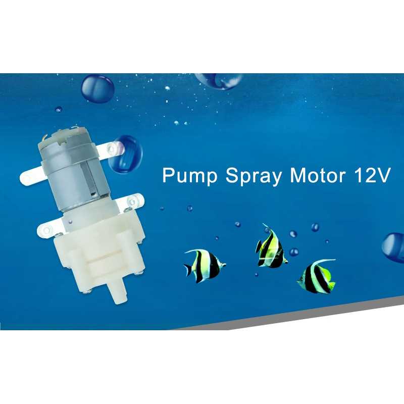 LifeTech Pompa Air Elektrik DC Micro Water Pump 12V - 365B-7