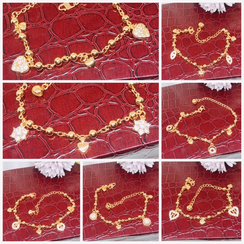 Gelang tangan rumbai permata Xuping Emas