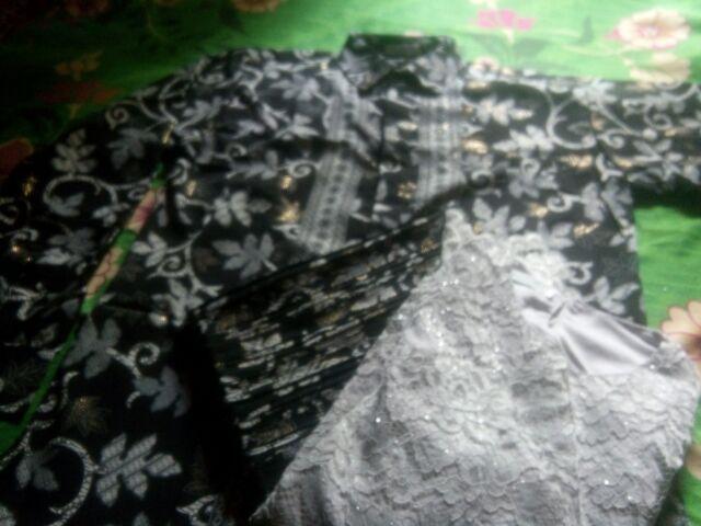 Couple Pinkan Silver/brukat/batik/kebaya