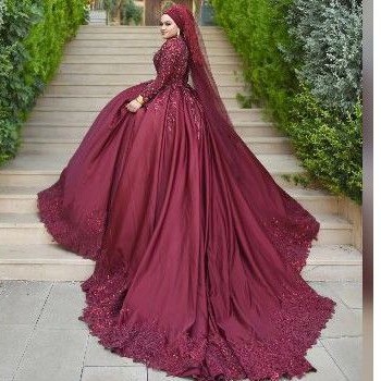 GAUN PENGANTIN ALA TURKI MUSLIMAH