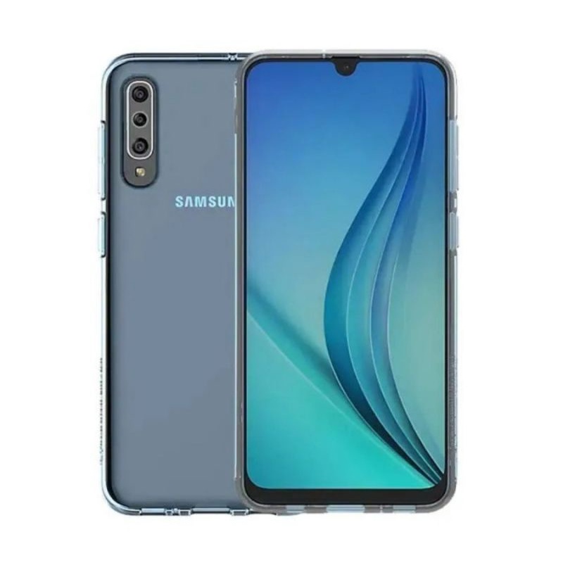 SILICON CASE ARAREE A COVER SAMSUNG GALAXY A10 A20 A30 A50 A70 A9 2018 CLEAR CASE PREMIUM