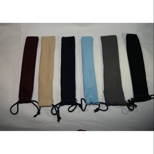 Kantung serut polos-Straw case-Makeup case-Pensil case-Pouch serut canvas multifungsi-Sovenir