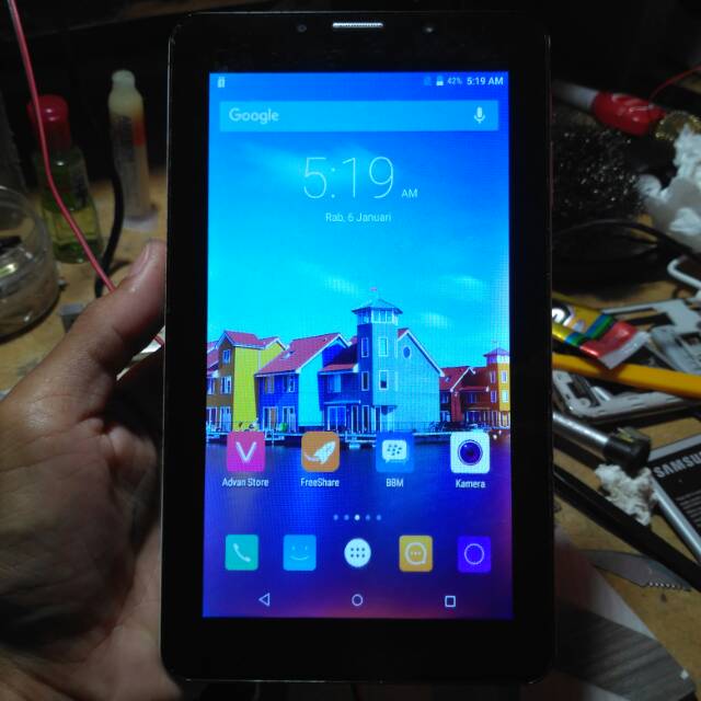 Advan S7A 3G - Tablet Advan S7A Bekas Normal - Android Murah