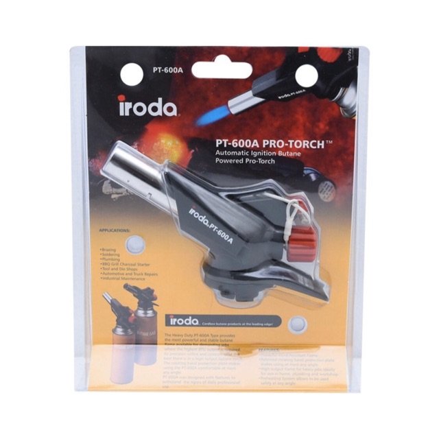 Iroda Pro Torch PT 600A / MICRO TORCH AUTO PLEZO-IGNTN BLK