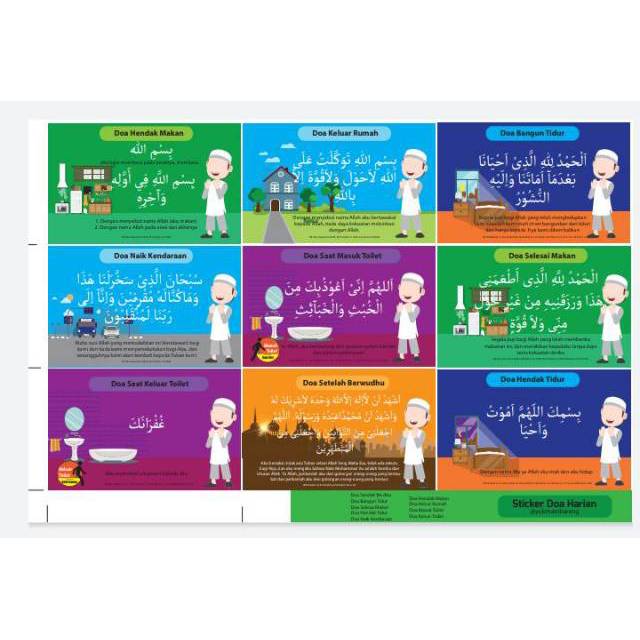  Sticker  do a2 sesuai AlQur an dan Sunnah Sticker  do a2 