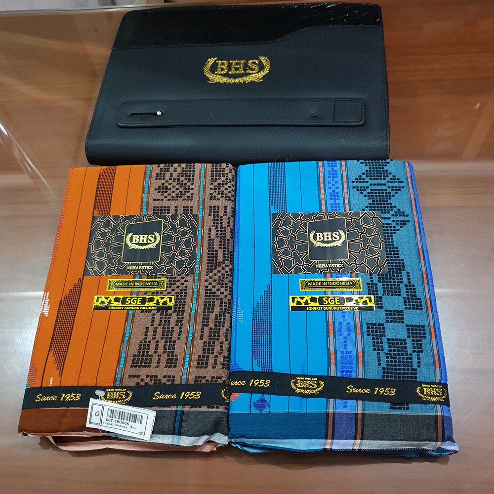 Sarung BHS SUTRA MERCERIZED Songket Gunungan Exclusive(SGE)