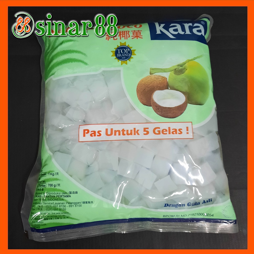 

Kara Nata De Coco Plain (Balok) per dus 6 bag