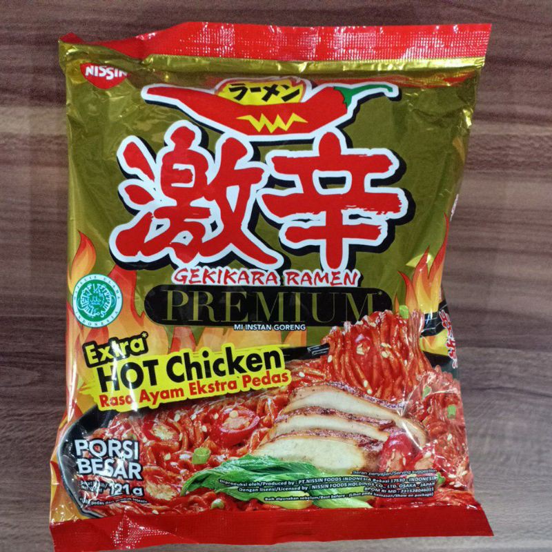 

Nissin Gekikara Ramen premium extra Hot Chicken