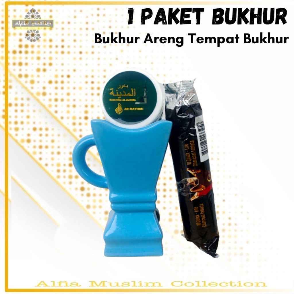 Buhur Ar - Rayhan 1 Paket Buhur Arang Dan Prapen