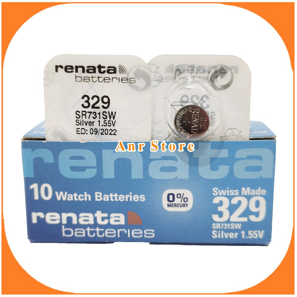 Renata 329 SR731SW Renata 731 Orignal Baterai Jam Tangan