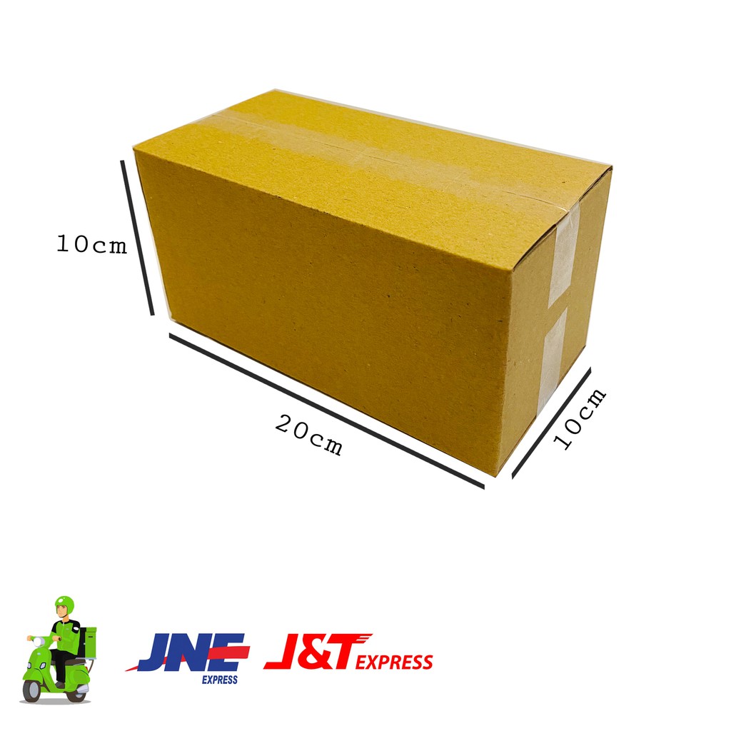 

Kardus Polos Baru Uk. 20x10x10 cm