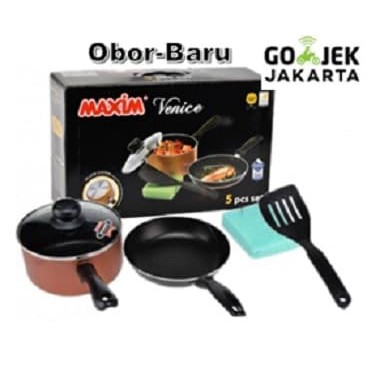 Maxim Wajan Venice Set  Teflon