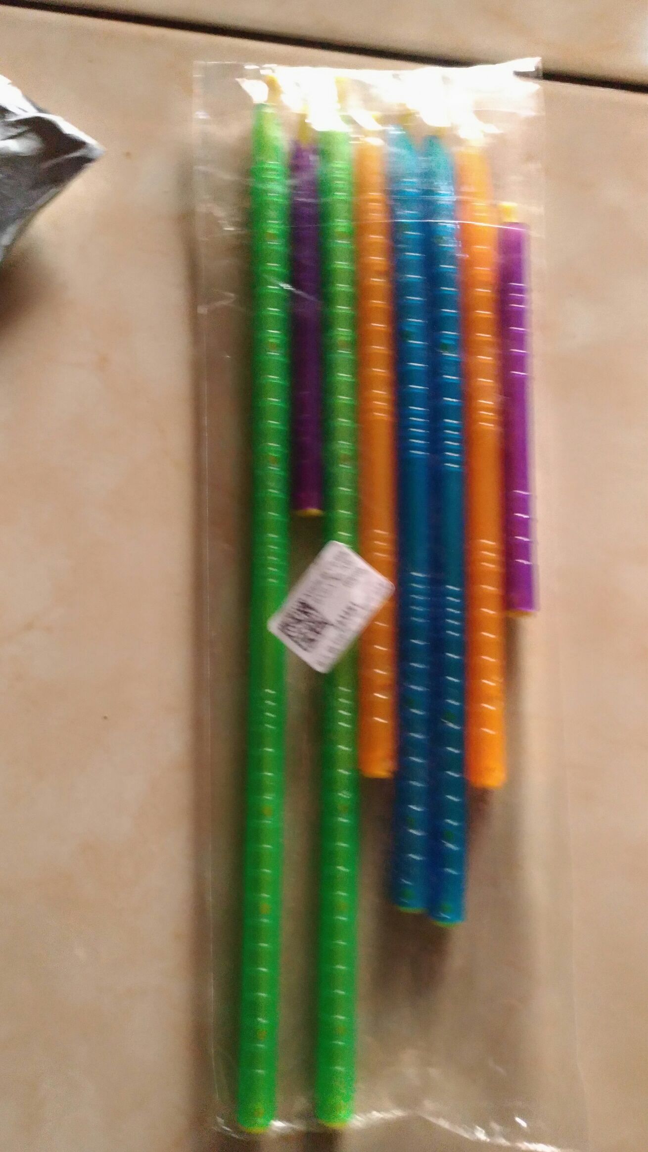 8pcs Stik Penjepit Penyegel Kantong Makanan Segar Bahan Plastik